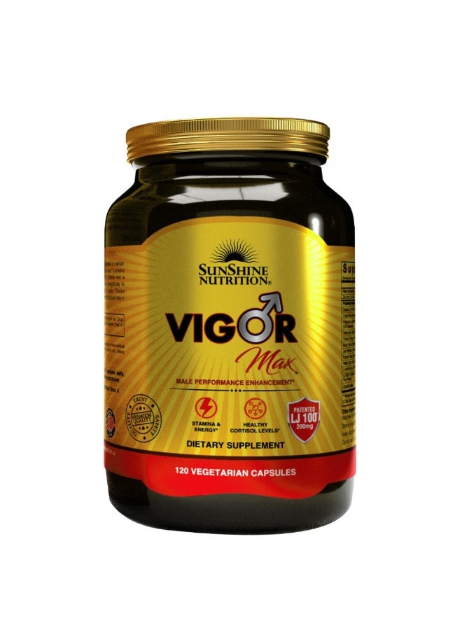 SUNSHINE NUTRITION أقراص فيغور ماكس من صن شاين نيوترشن 120 حبة - Image 2